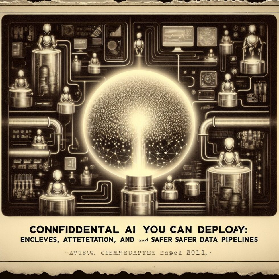 Confidential AI You Can Deploy: Enclaves, Attestation, and Safer Data Pipelines