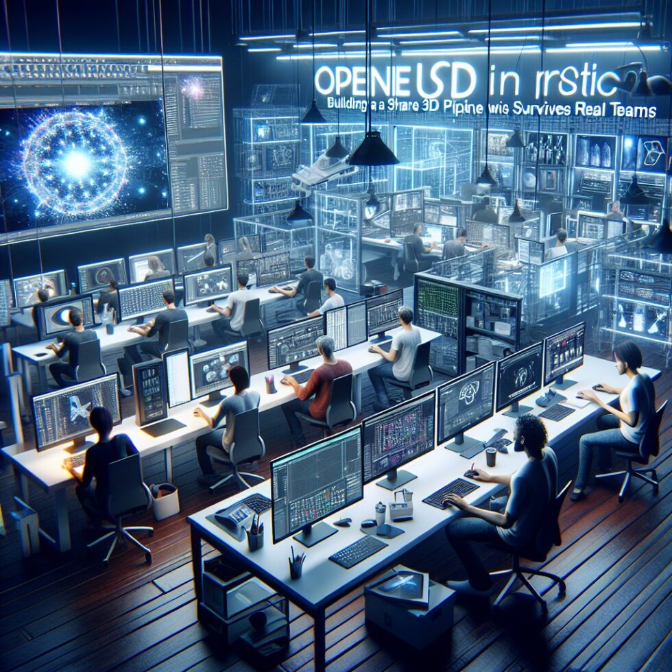 OpenUSD in Practice: Building a Shared 3D Pipeline That Survives Real Teams
