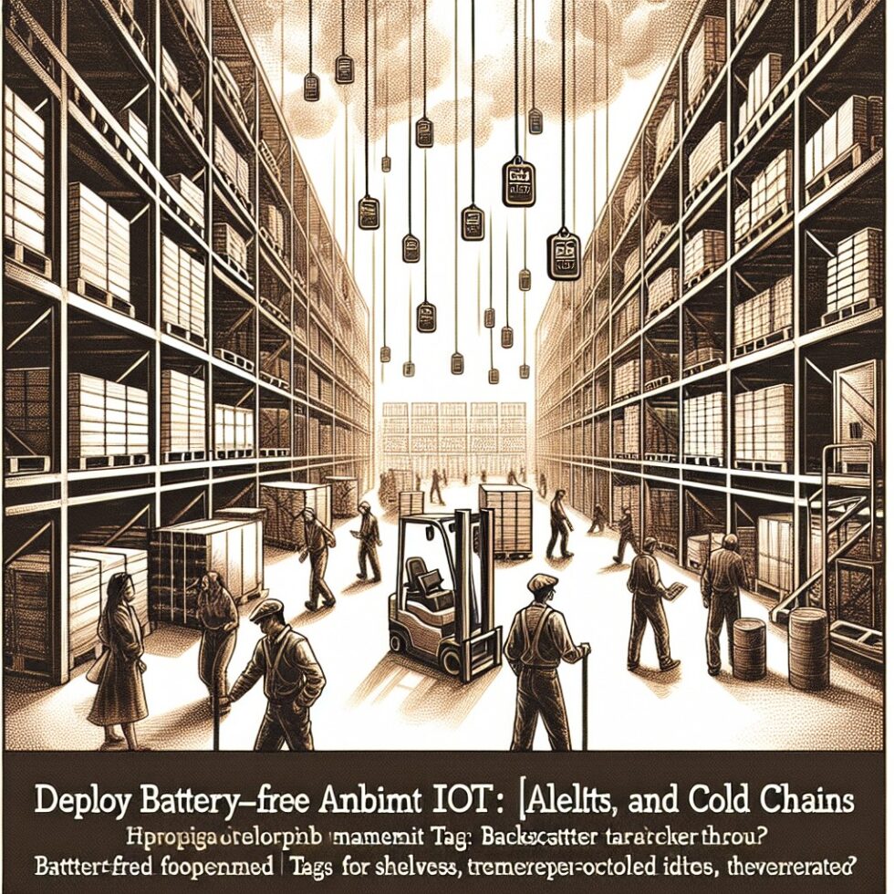 Deploy Battery‑Free Ambient IoT: Backscatter Tags for Shelves, Pallets, and Cold Chains