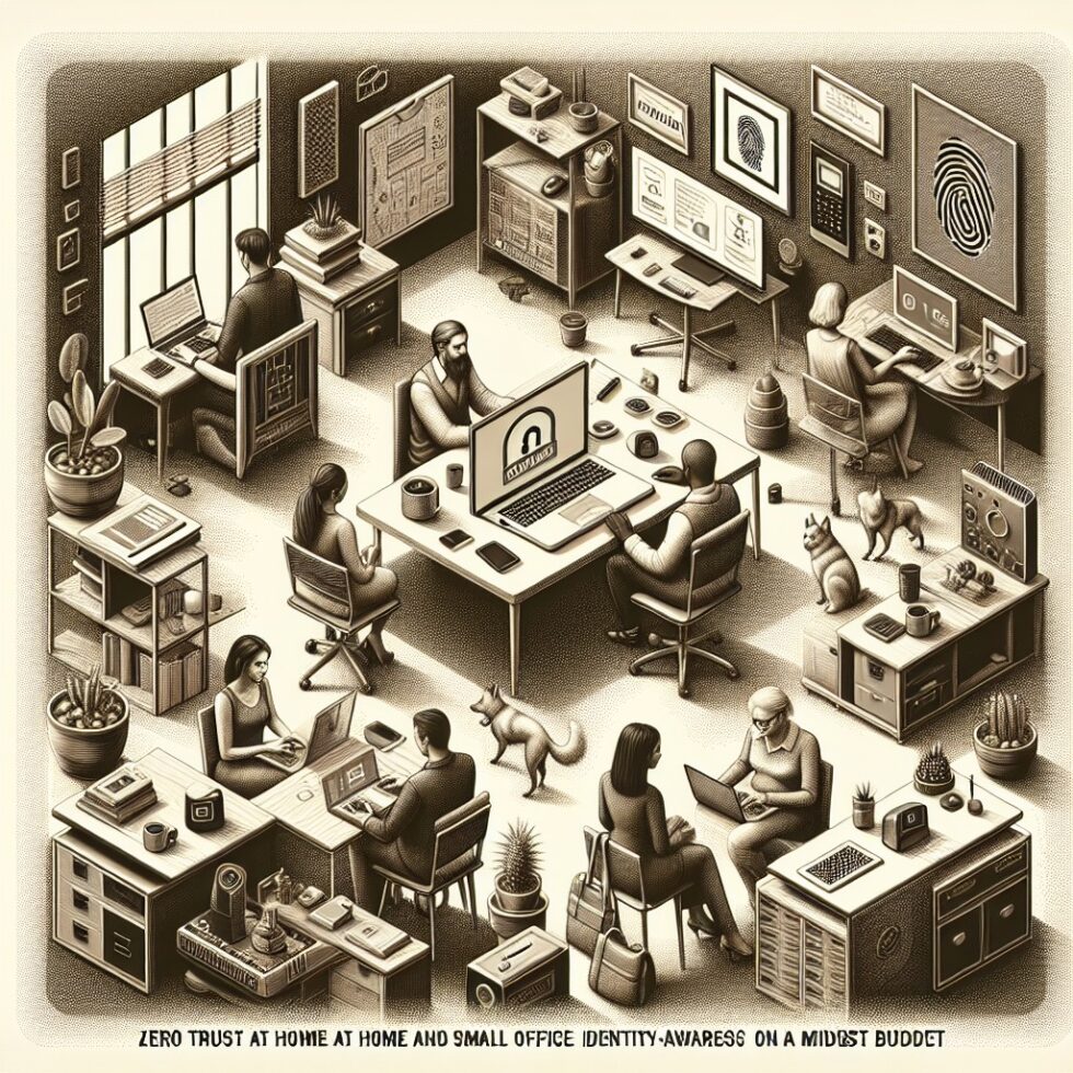Zero Trust at Home and Small Office: Identity‑Aware Access on a Modest Budget