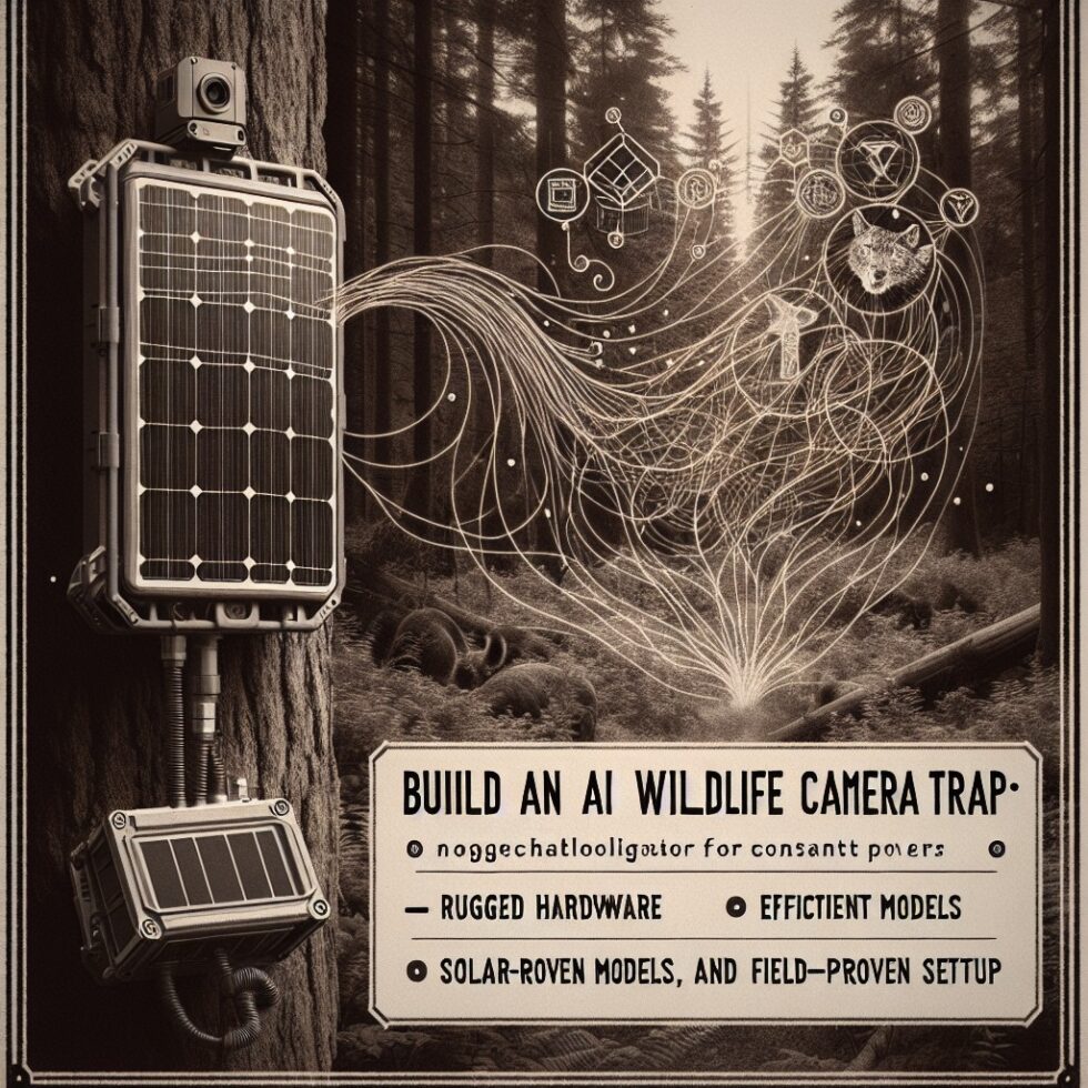 Build an AI Wildlife Camera Trap: Rugged Hardware, Efficient Models, and Field‑Proven Setup