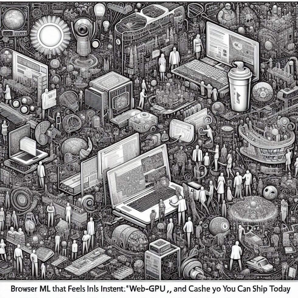 Browser ML That Feels Instant: WebGPU, Tiny Models, and Caches You Can Ship Today