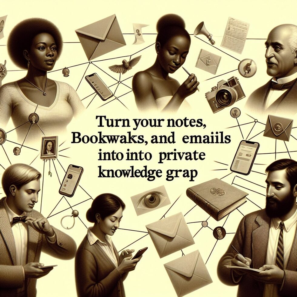 Turn Your Notes, Bookmarks, and Emails Into a Private Knowledge Graph